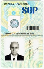 Cédula de Abogado.